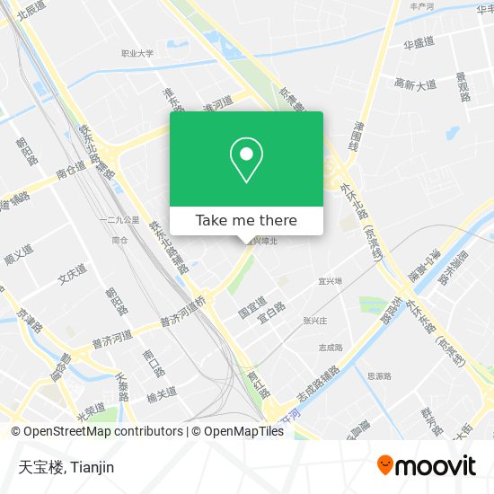 天宝楼 map