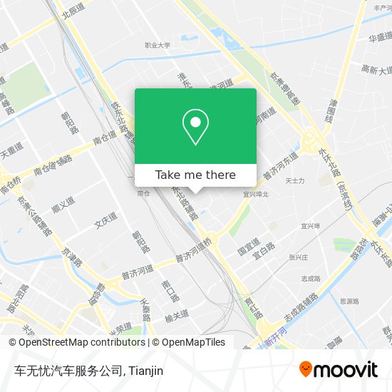车无忧汽车服务公司 map