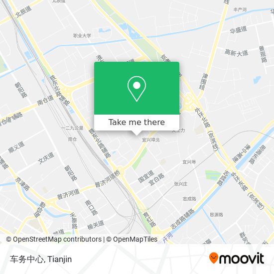 车务中心 map