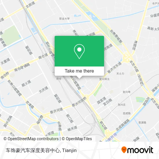 车饰豪汽车深度美容中心 map