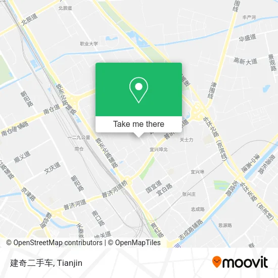 建奇二手车 map