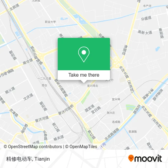 精修电动车 map