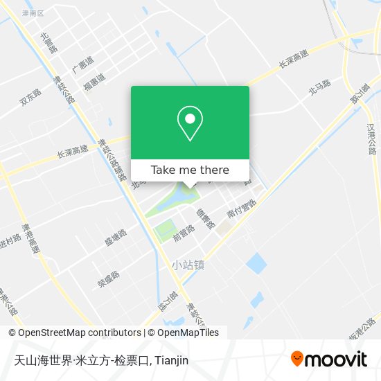 天山海世界·米立方-检票口 map
