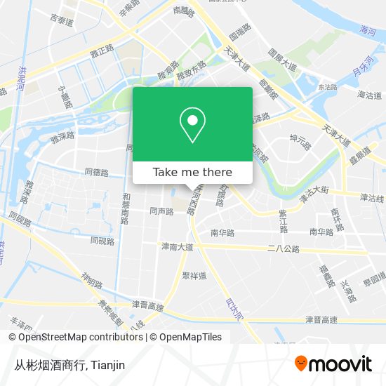 从彬烟酒商行 map