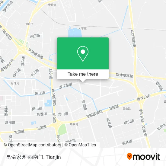 昆俞家园-西南门 map