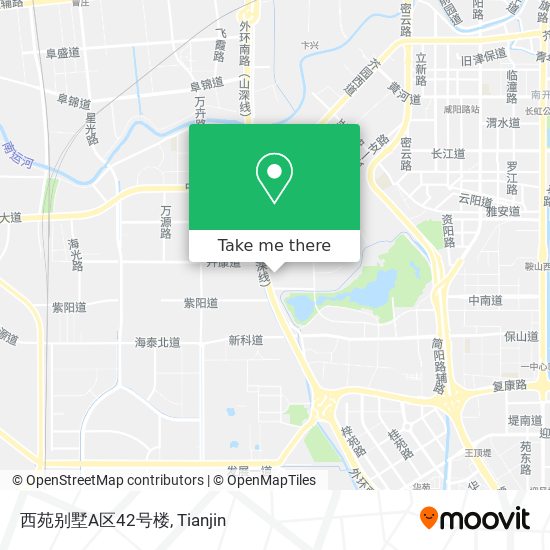 西苑别墅A区42号楼 map