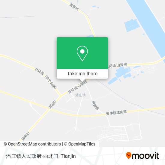 潘庄镇人民政府-西北门 map