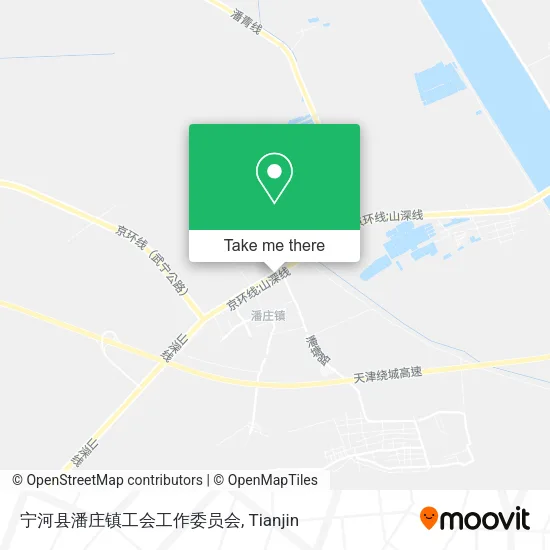 宁河县潘庄镇工会工作委员会 map