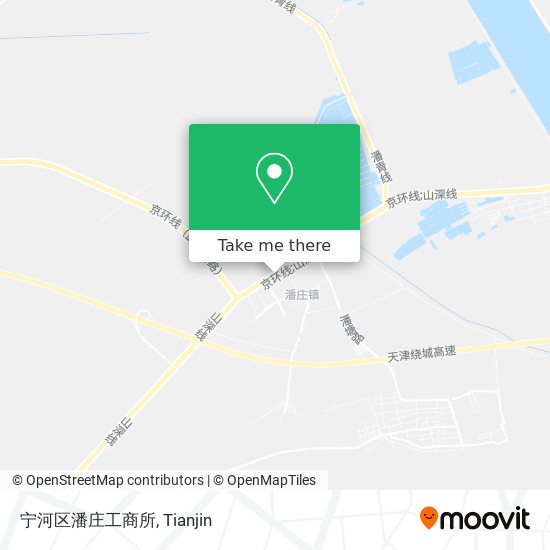 宁河区潘庄工商所 map