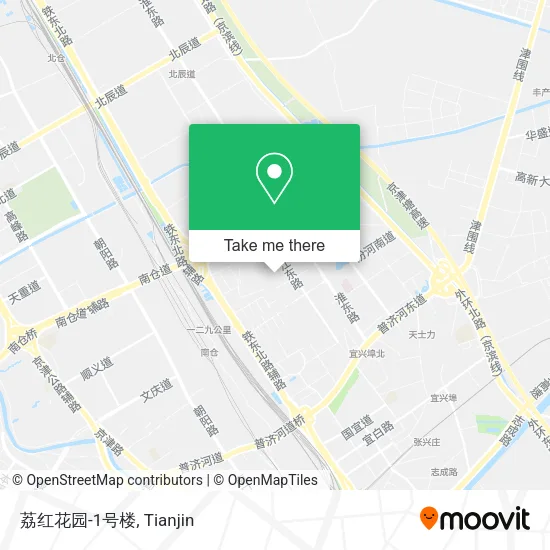 荔红花园-1号楼 map