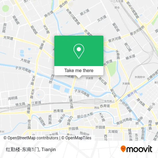 红勤楼-东南1门 map