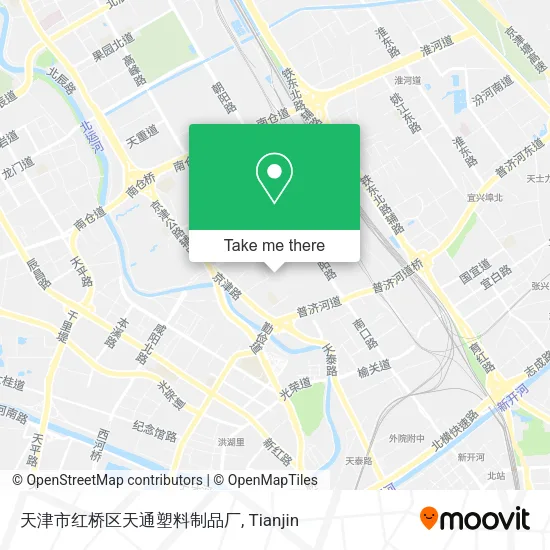 天津市红桥区天通塑料制品厂 map