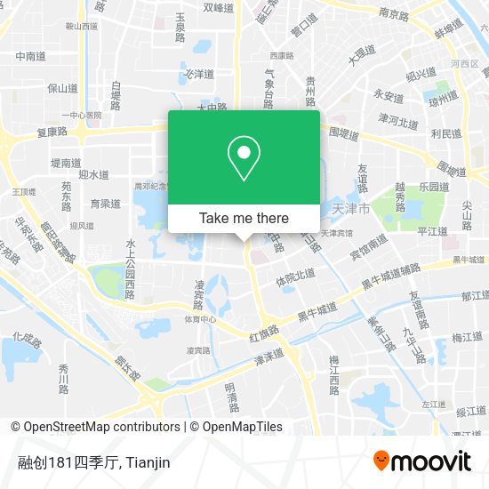 融创181四季厅 map