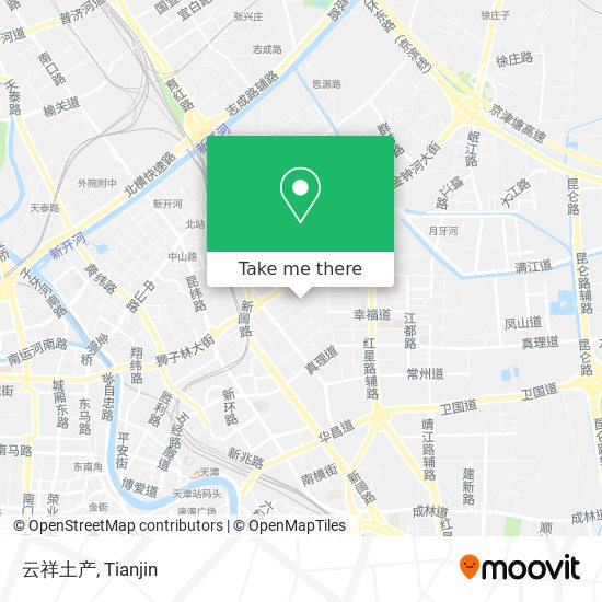云祥土产 map