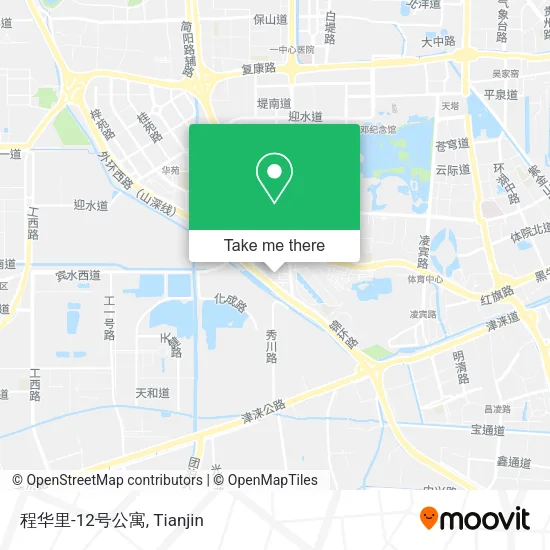 程华里-12号公寓 map