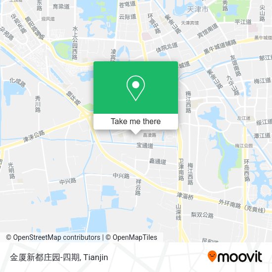 金厦新都庄园-四期 map