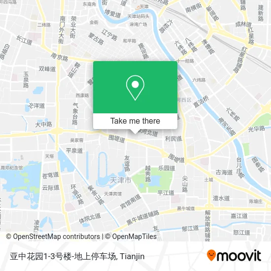 亚中花园1-3号楼-地上停车场 map