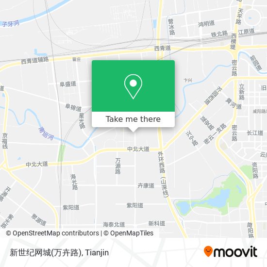 新世纪网城(万卉路) map