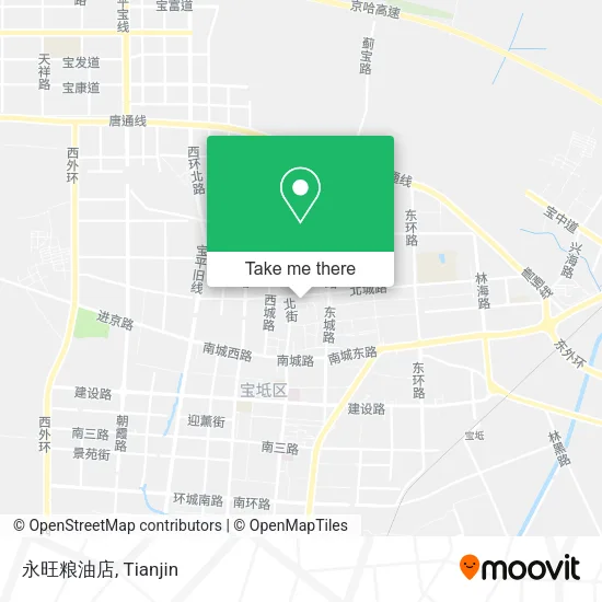 永旺粮油店 map