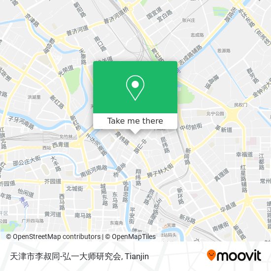 天津市李叔同-弘一大师研究会 map