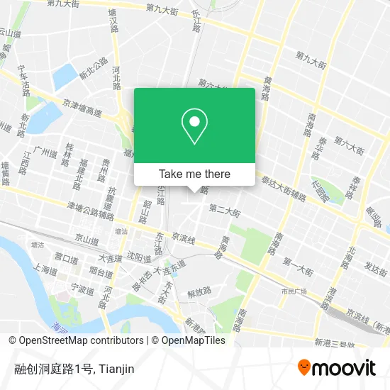 融创洞庭路1号 map