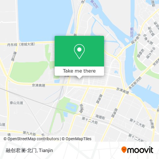 融创君澜-北门 map