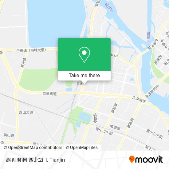 融创君澜-西北2门 map