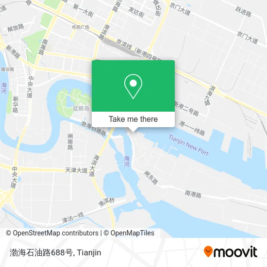 渤海石油路688号 map