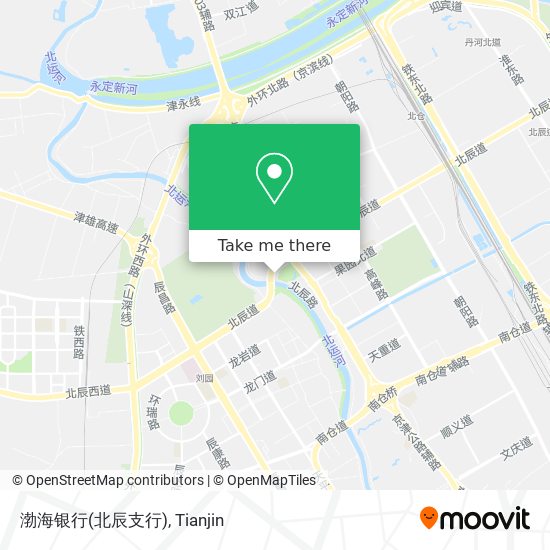 渤海银行(北辰支行) map