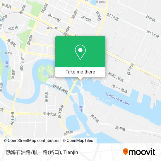 渤海石油路/航一路(路口) map
