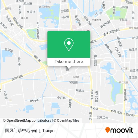 国风门诊中心-南门 map