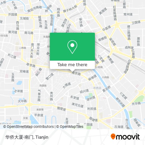 华侨大厦-南门 map