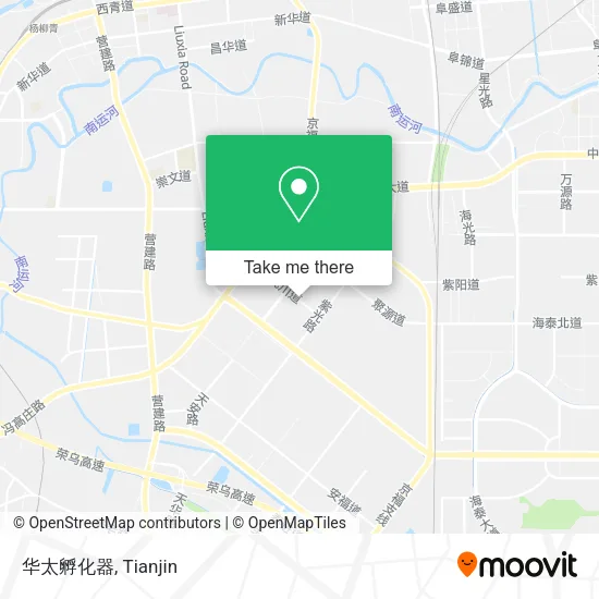 华太孵化器 map