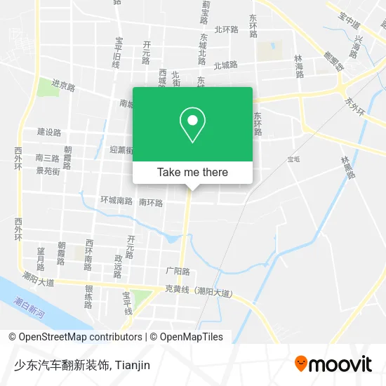 少东汽车翻新装饰 map