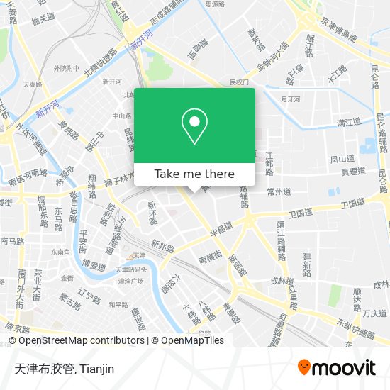 天津布胶管 map