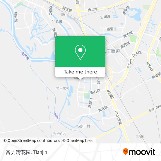 富力湾花园 map