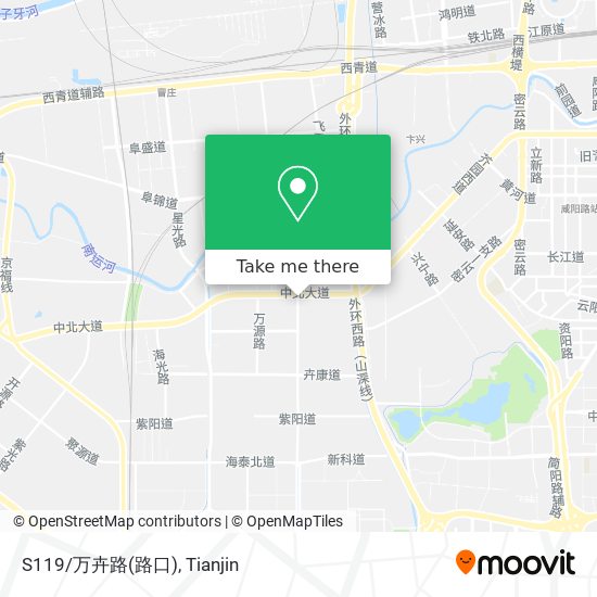 S119/万卉路(路口) map