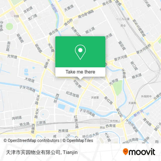 天津市宾园物业有限公司 map
