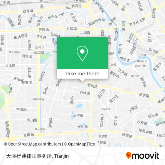 天津行通律师事务所 map