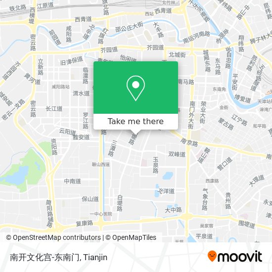 南开文化宫-东南门 map