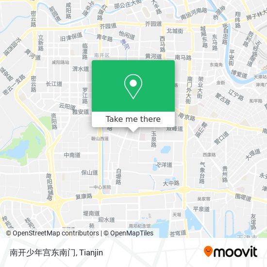 南开少年宫东南门 map