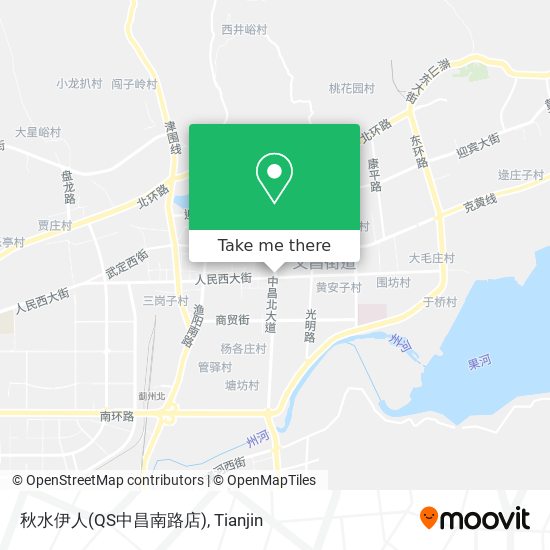 秋水伊人(QS中昌南路店) map