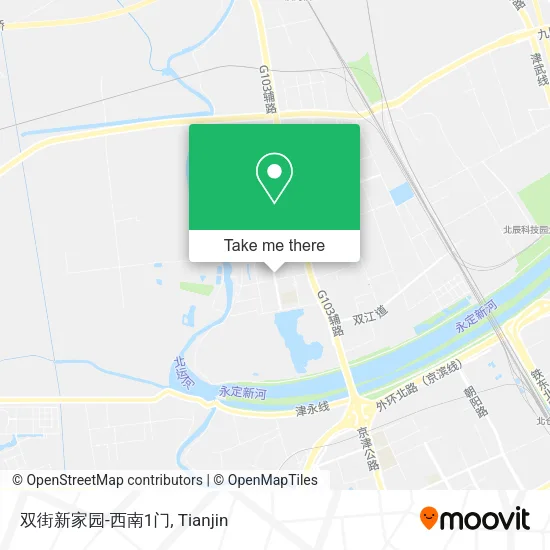 双街新家园-西南1门 map