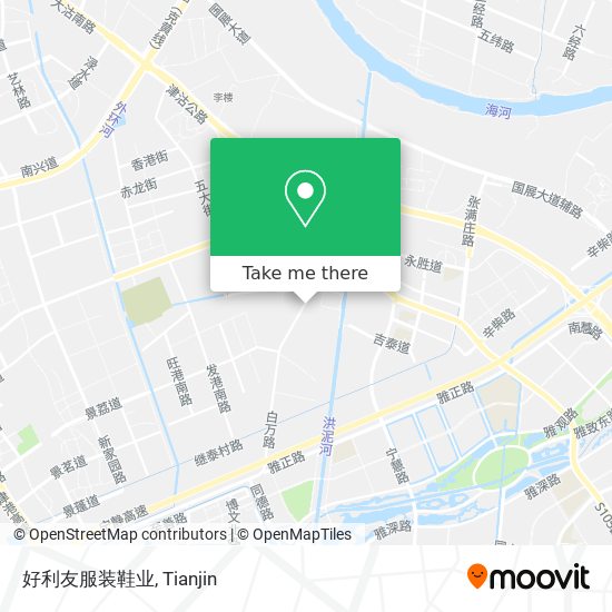 好利友服装鞋业 map