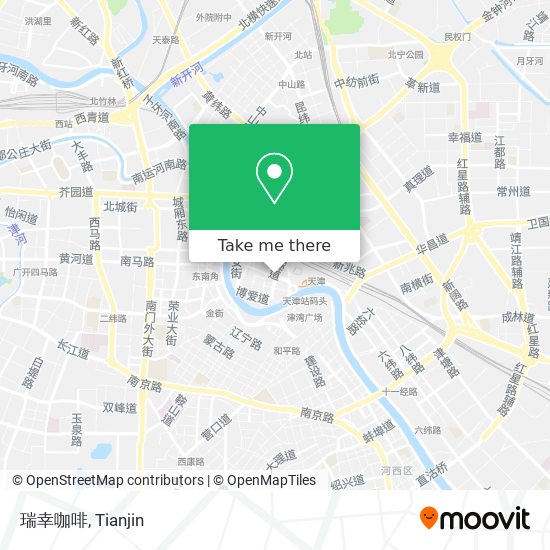 瑞幸咖啡 map