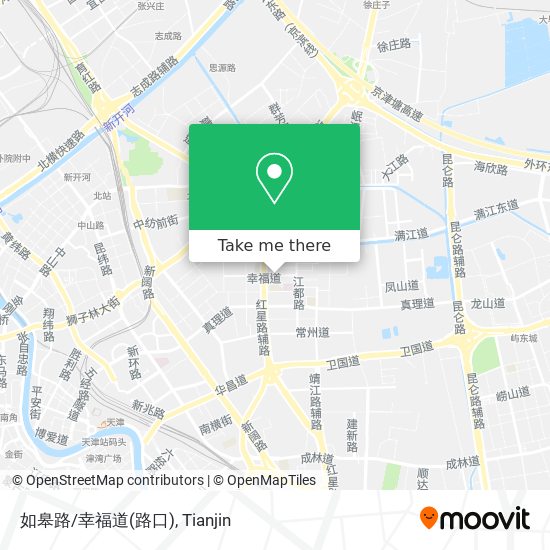 如皋路/幸福道(路口) map