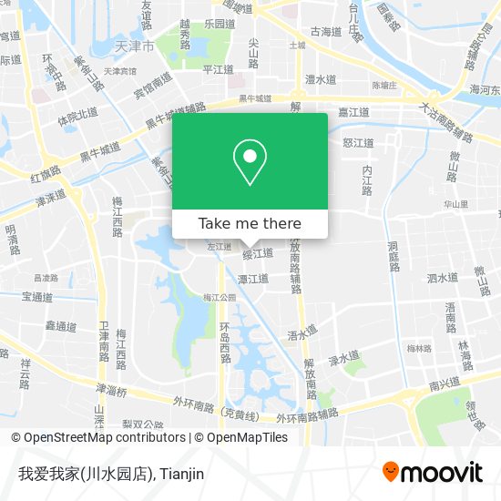 我爱我家(川水园店) map