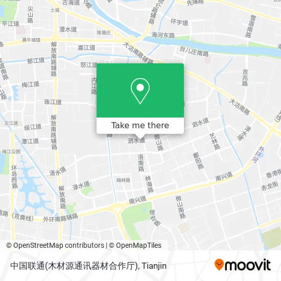 中国联通(木材源通讯器材合作厅) map