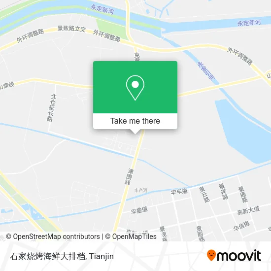 石家烧烤海鲜大排档 map