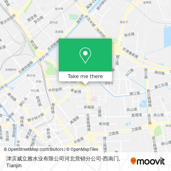 津滨威立雅水业有限公司河北营销分公司-西南门 map